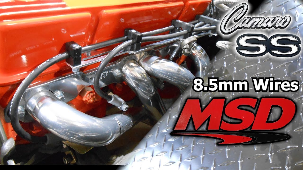 Проект Camaro SS 70 | Провода зажигания MSD 8,5 мм, индивидуальная длина