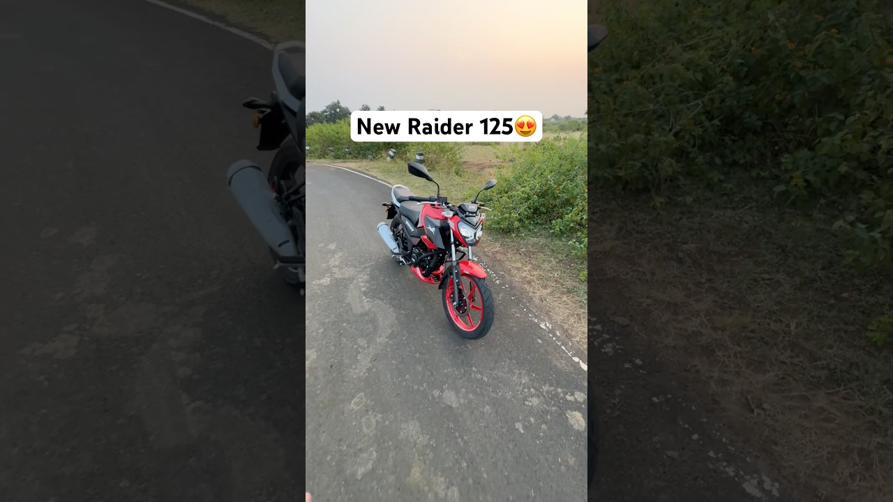 New TVS Raider 125 Dual Disk😍