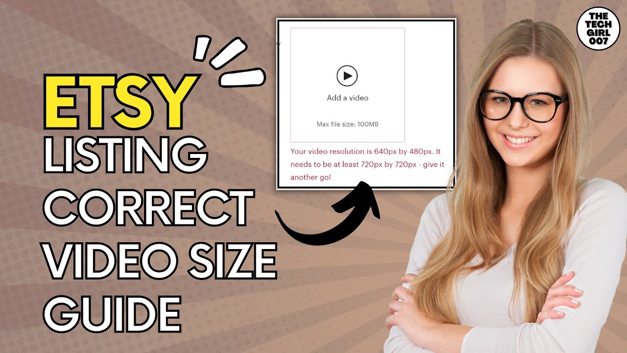 ✅ Etsy listing video size best GUIDE | What video size ratio should you upload for Etsy listing