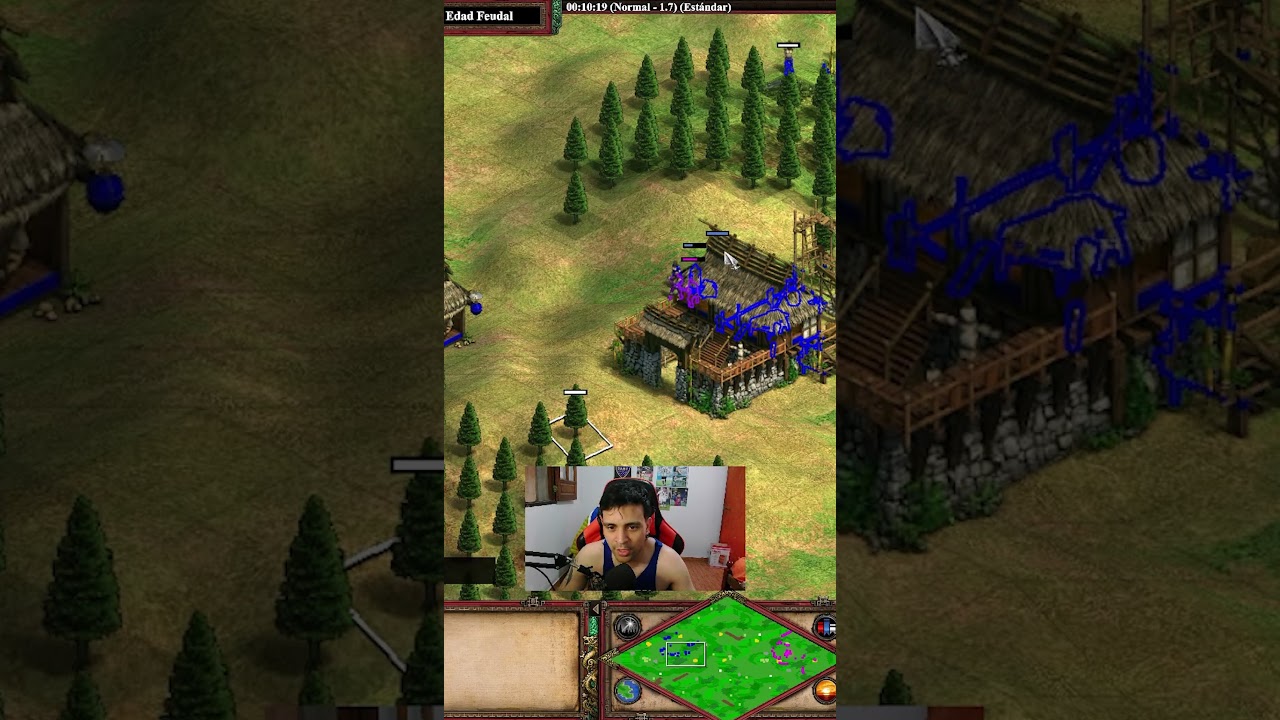 UNA LOCURA LA JUGADA DE PRISMA! 😲😲😲 #age #gaming #ageofempires2 #gamer #aoe2de #games #gameplay