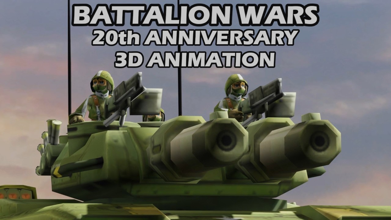 Battalion Wars: 20 years | 3D animation