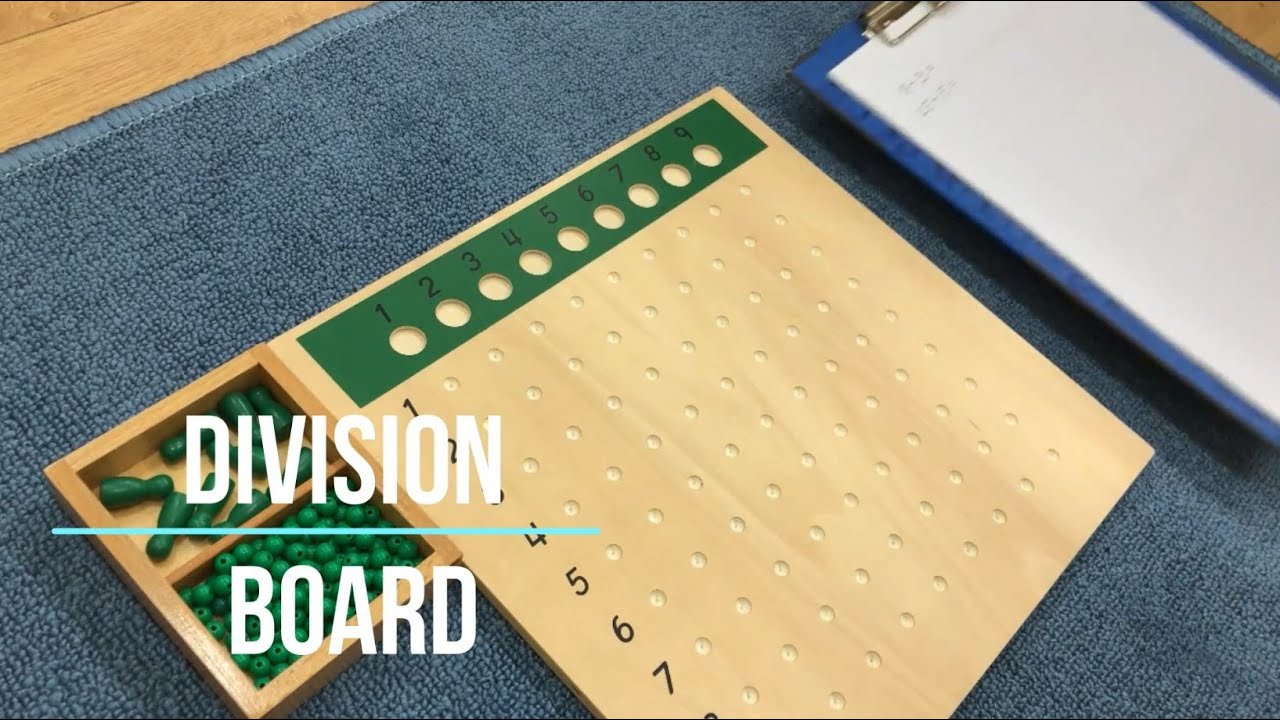 [VMI] Math - Division Board - Montessori