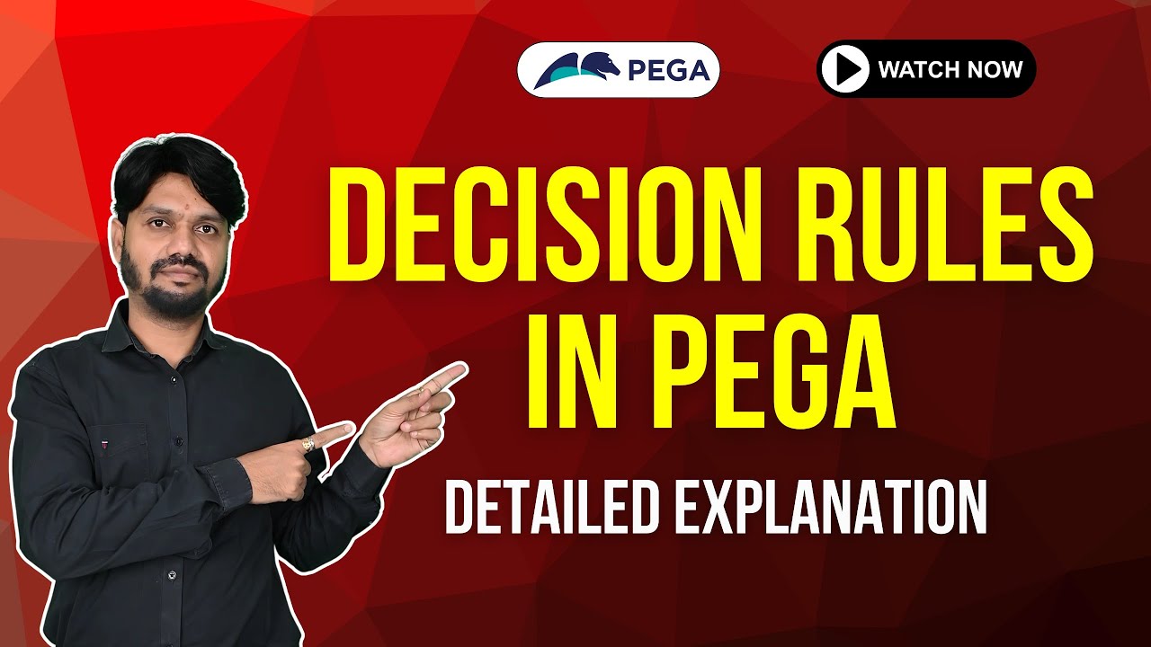 Master PEGA Decision Rules in 30 Minutes | Pega Videos | Pega Course | Pega Training +91-9652532753