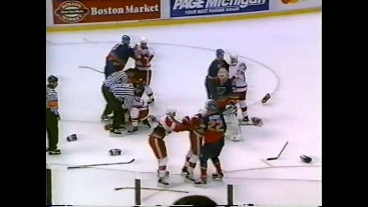1996 Playoffs: STL @ Det - Game 2 Highlights