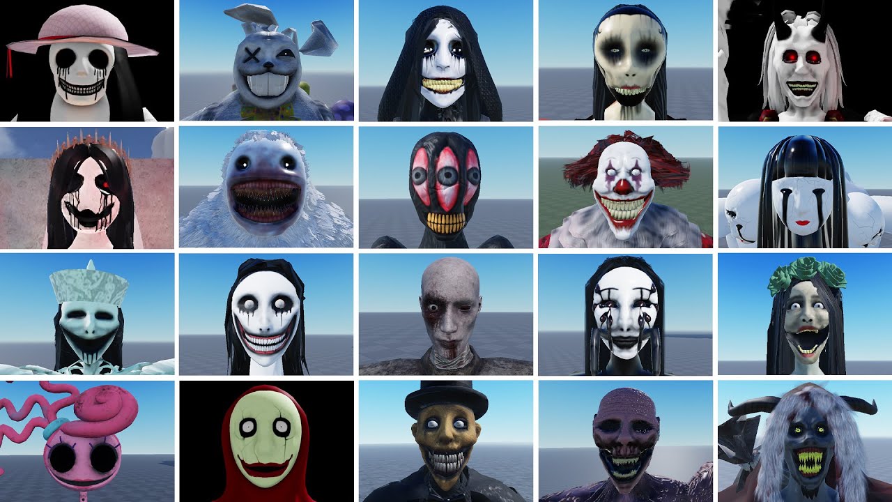 Roblox Mimic Jumpscares Obby Angle Maze Mimic,Emily Boss Fight,Kishan Test Mimic,Survive Ringmaster