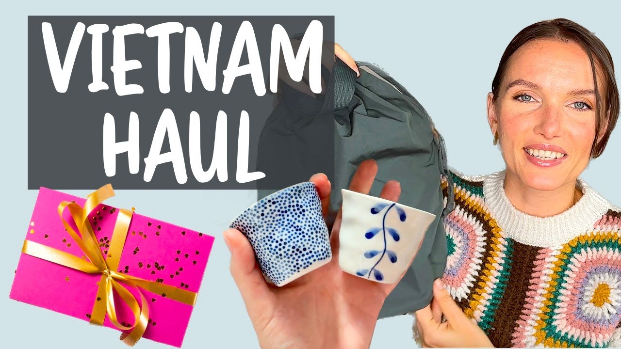 🇻🇳 HAUL Vietnam  | Čo som si z Vietnamu priniesla? + GIVEAWAY 🎁 SÚŤAŽ