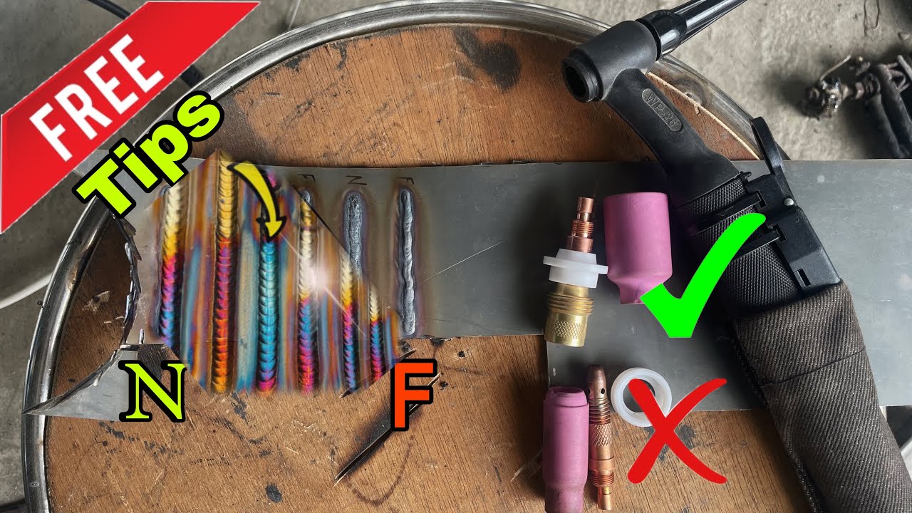 Tig welding Furick Cups 🏆 kya hai | color full welding 😡 | tig ⛽️ kaise bachyen