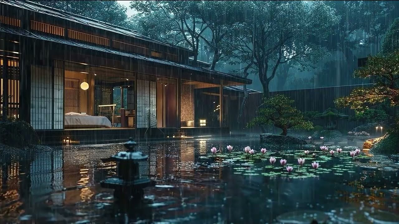 Relaxing Rain Sounds for Deep Sleep | Soft Rain to Calm Your Soul | Stress Relief (NO ADS)