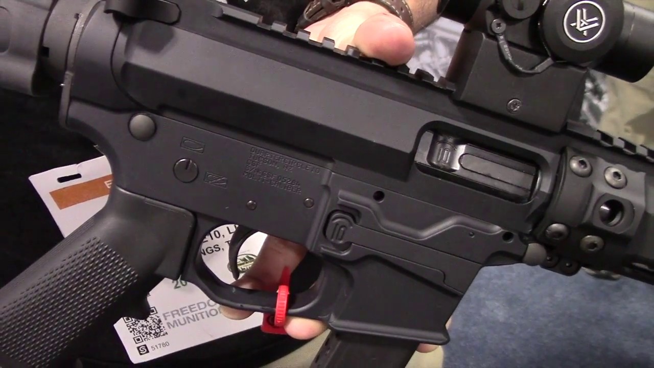 Quarter Circle 10 Pistol Caliber AR's