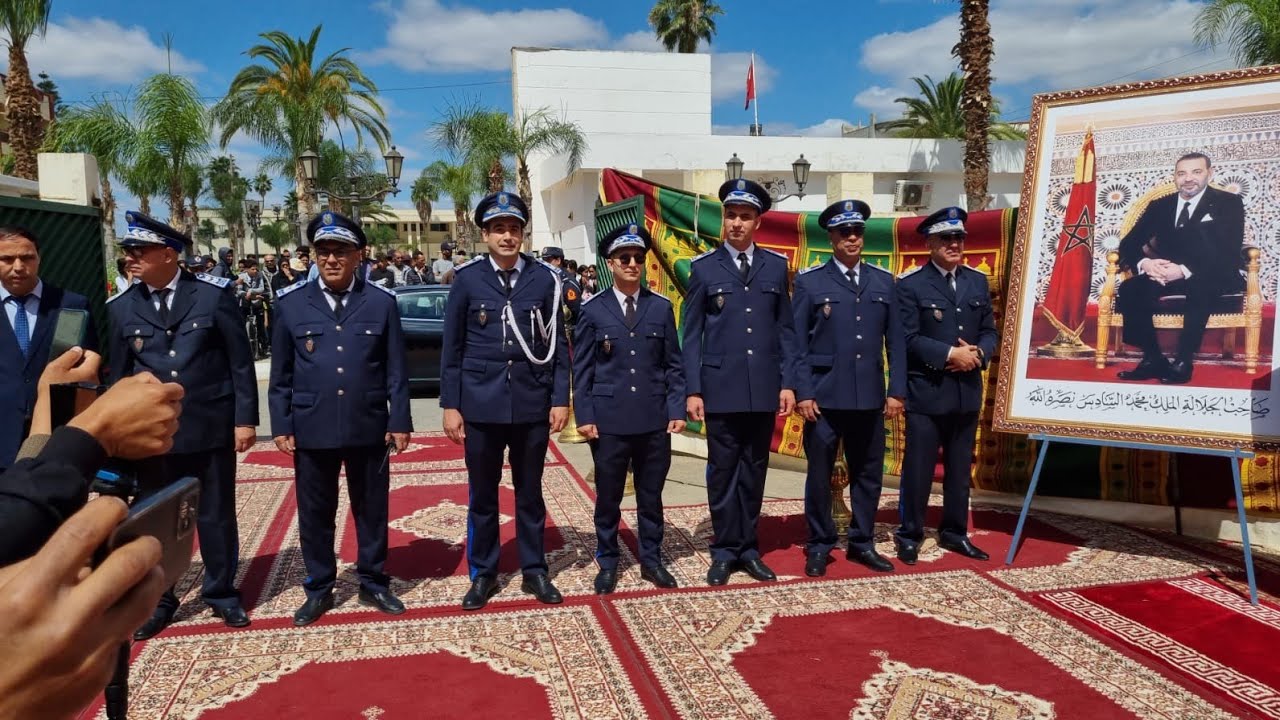 رجال ونساء الامن الوطني بسيدي سليمان يحتفلون بالذكرى 68 لتأسيس المديرية العامة للأمن الوطني