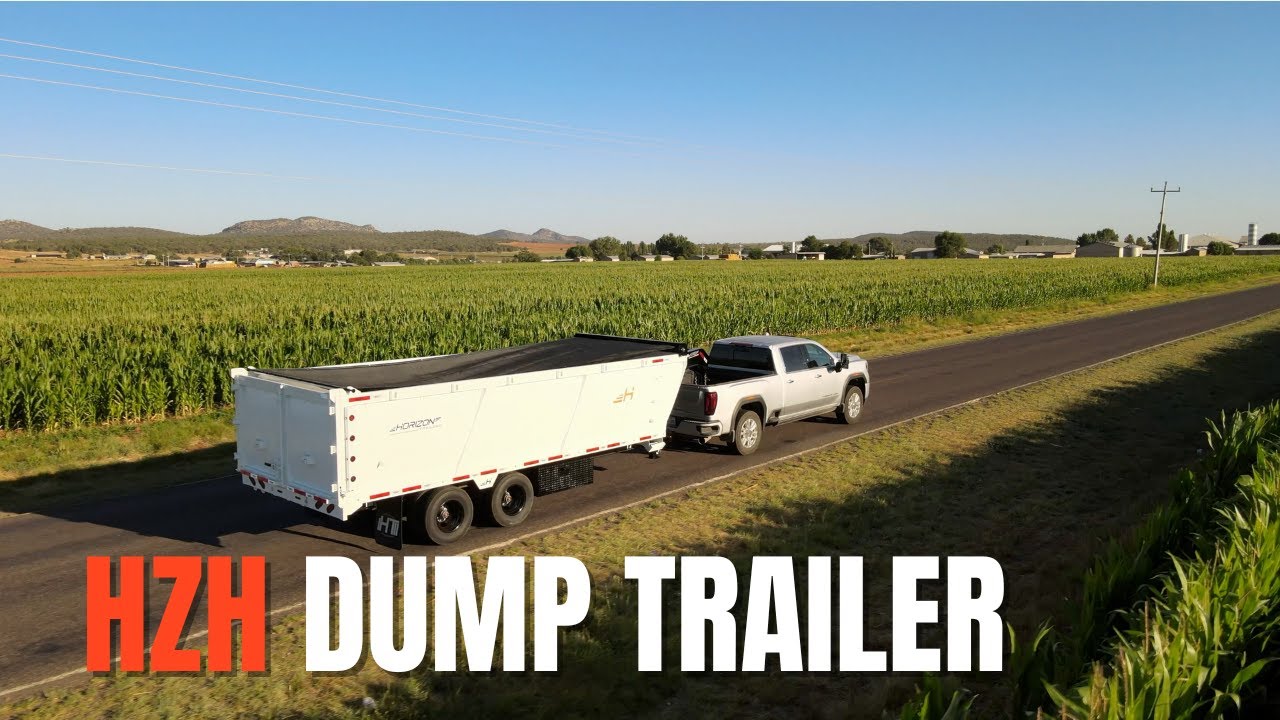 Heavy duty dump trailer - HZH | Horizon Trailers