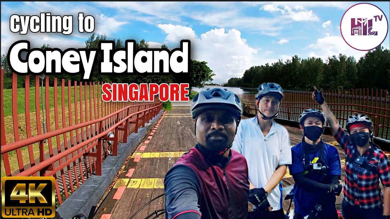 [PART 1] Coney Island Singapore | Pulau Serangoon | Cycling with Friends & Colleagues |  Hil TV