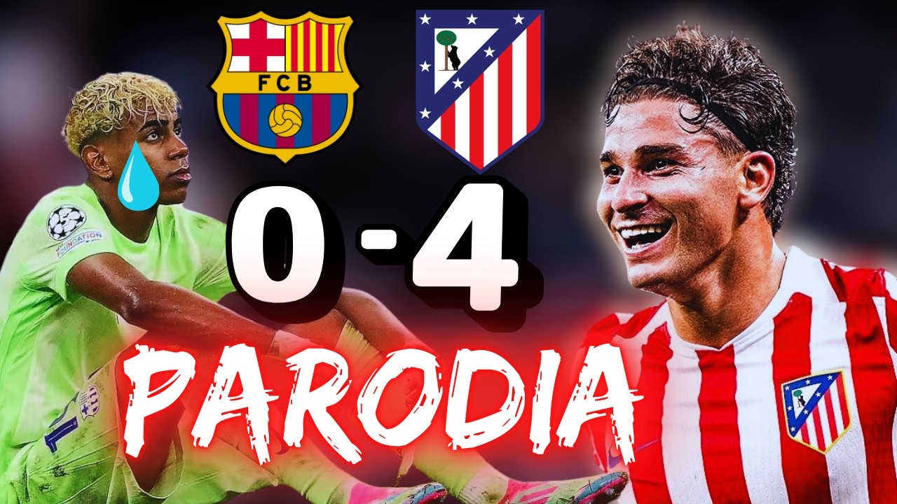 ♫ Canción Atlético Madrid vs Barcelona 4-0 | Parodia Copa del Rey ♫
