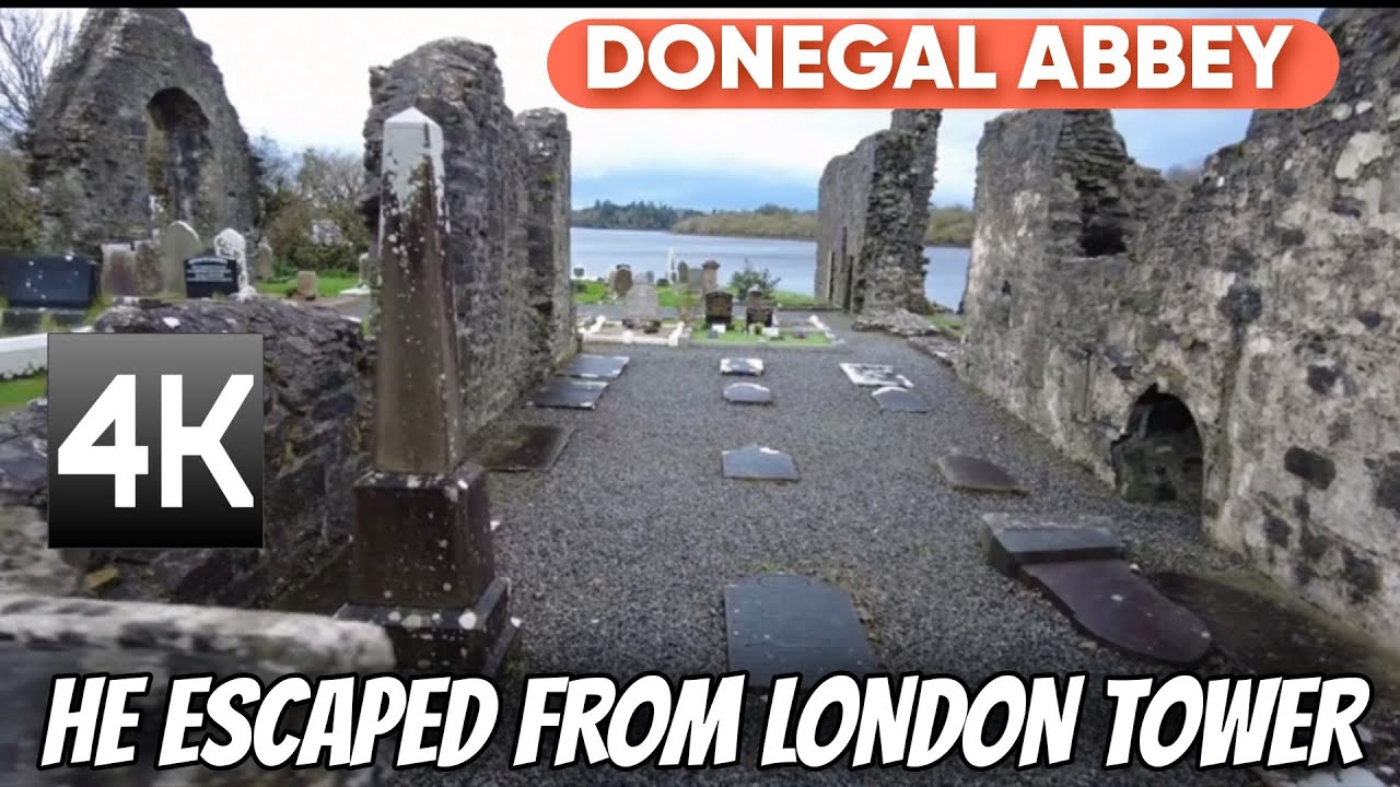 Inside Ancient 500 Year Old Abbey Graveyard - Donegal, Ireland 🇮🇪
