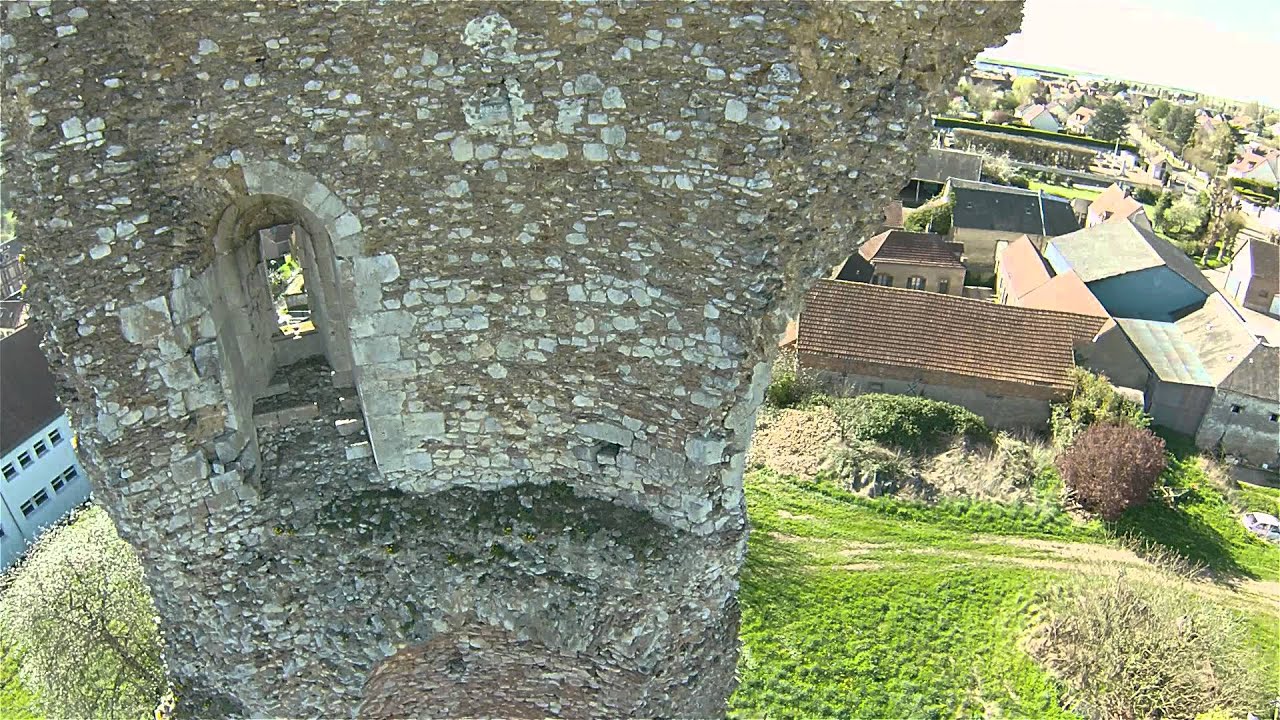 Vue aérienne Tour de Gallardon