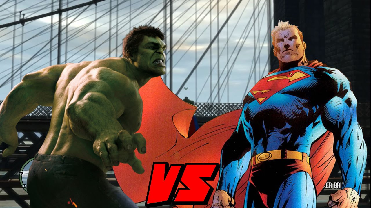 Superman VS Hulk (GTA 4 Mods)