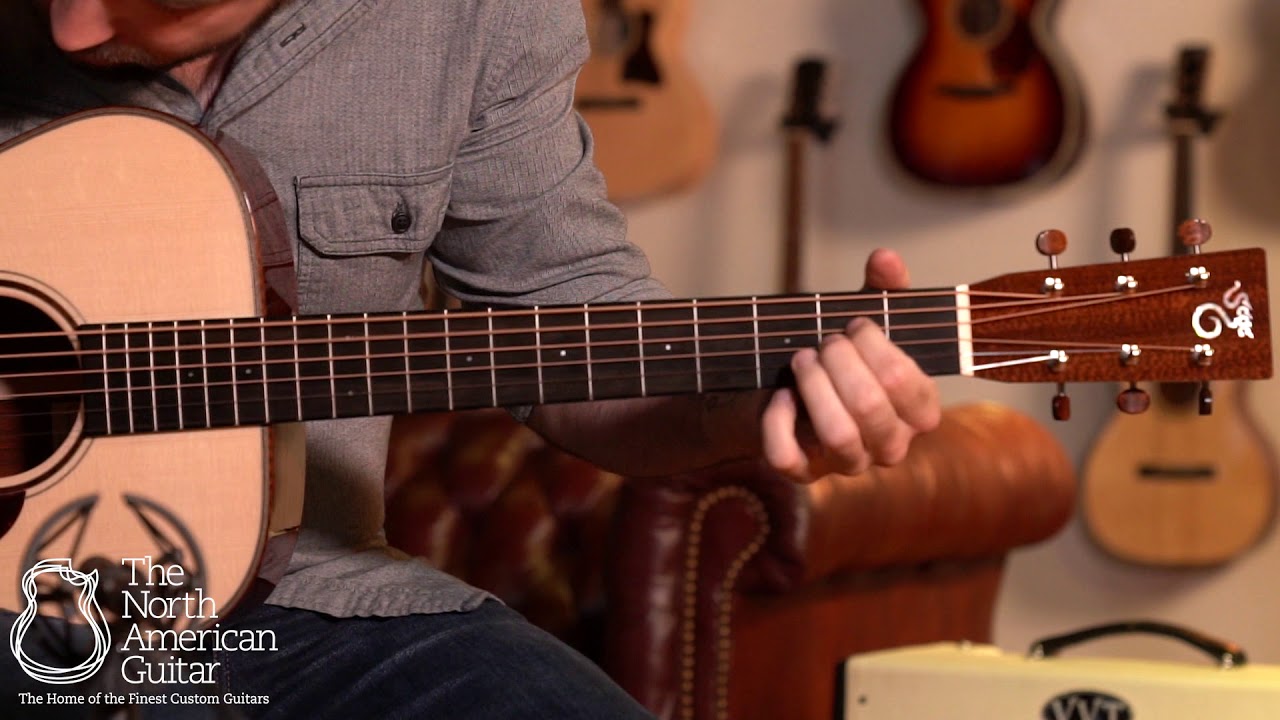 Santa Cruz OM Custom Acoustic Guitar Played By Carl Miner