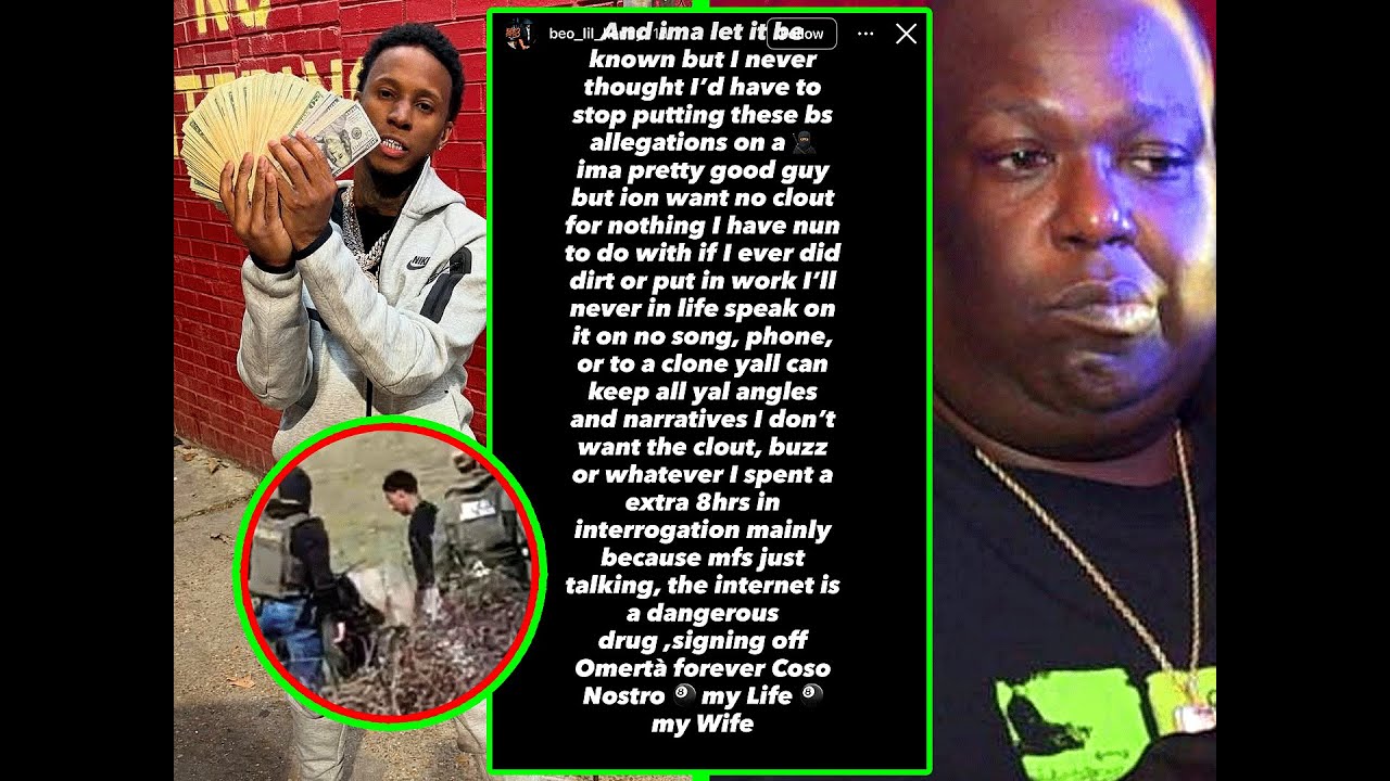 BEO Lil Kenny Fresh Out Of Jail & Respond To Being Accused Of K!lling Yo Gotti Brother Big Jook