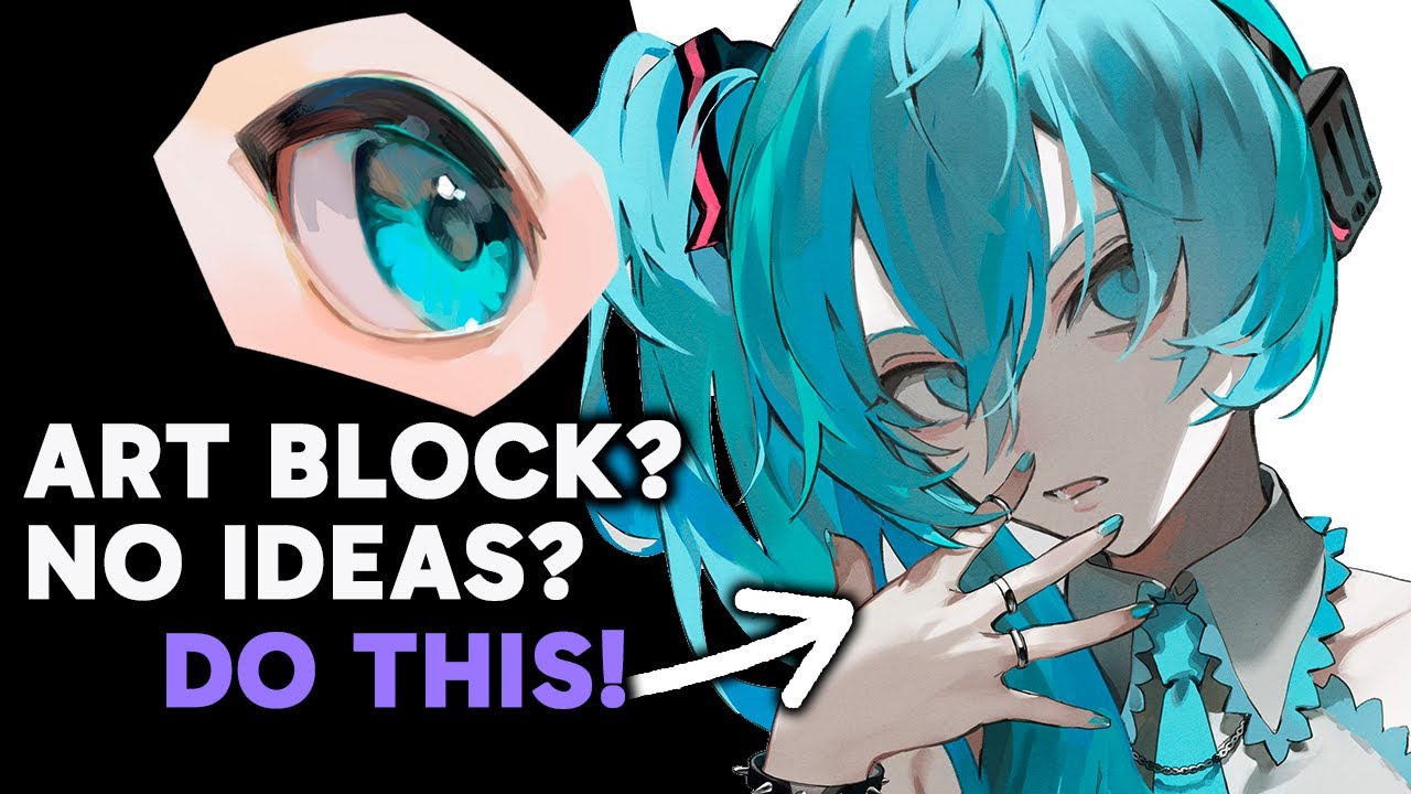 Fight Art Block! 🖌️This is How I find My Drawing Ideas (When I don't want to Draw)
