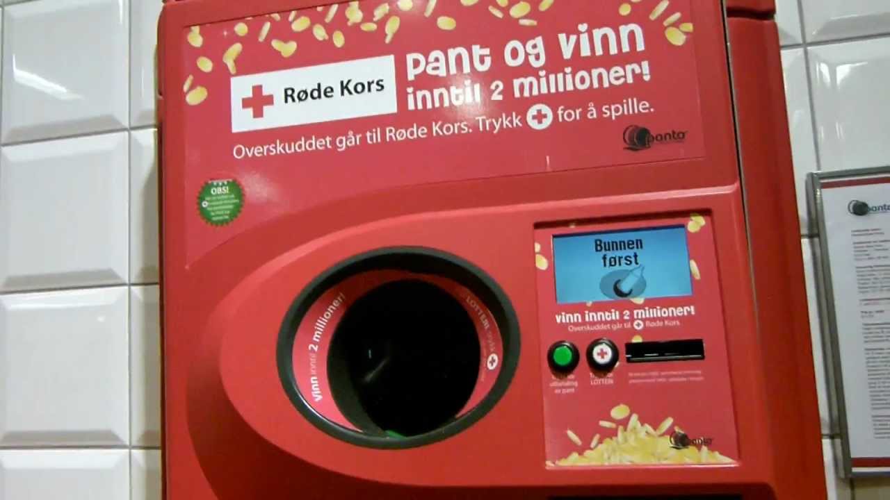 EPIC FAIL: No gevinst in the lottery at the Tomra T600 (attempt 1/2)