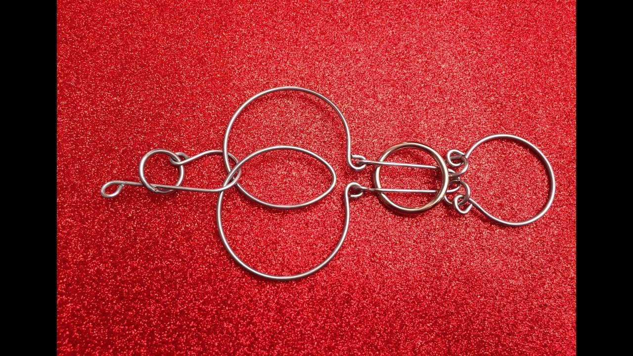 VESICA PISCIS (ROMPECABEZAS DE ALAMBRE)