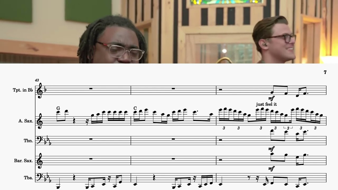 Don't Let Me Down - Lucky Chops TRANSCRIPTION