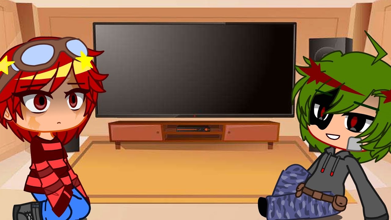 Fortgreen & Red react to Alternetiv Rodamrix animations @Rodamrix #gachaclub #capcut