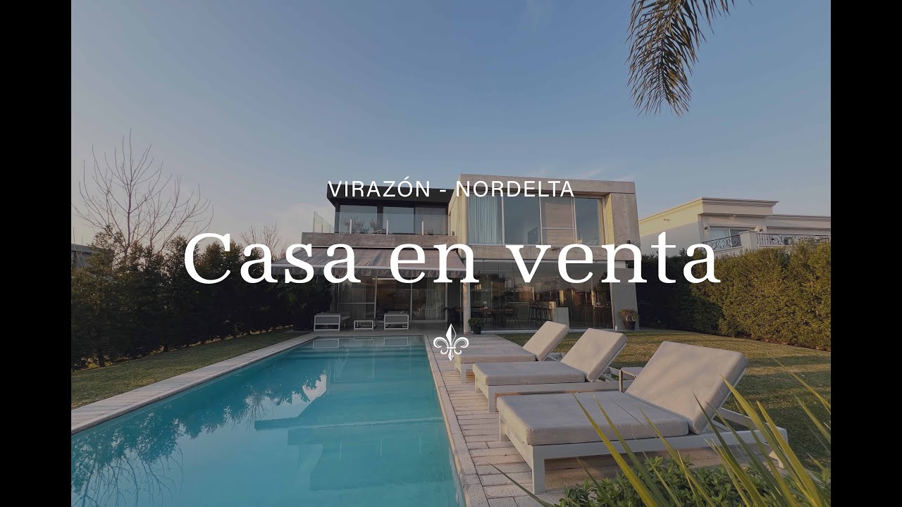 CASA EN VENTA A LA LAGUNA - VIRAZÓN - NORDELTA