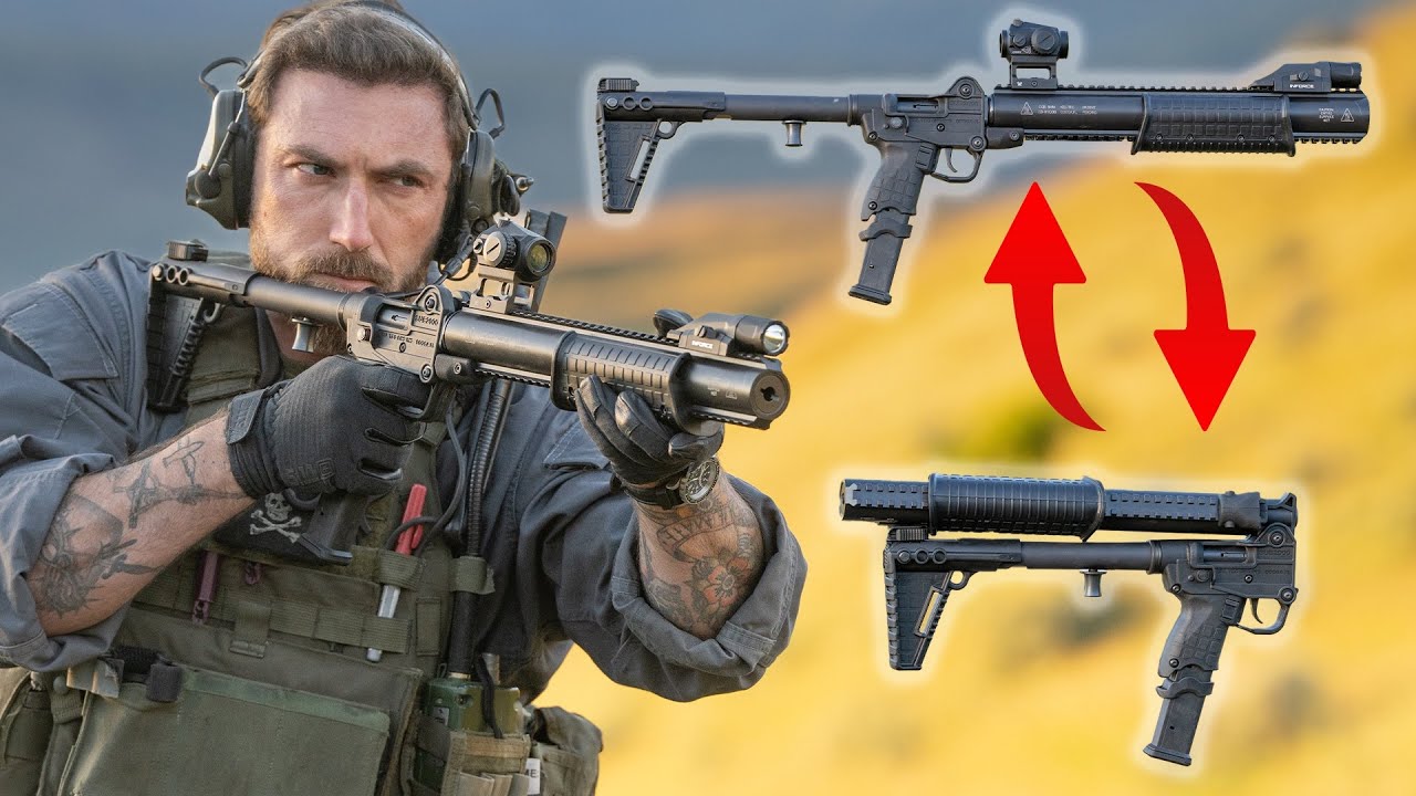 Хорош ли ультимативный складной карабин KelTec с глушителем для ношения в рюкзаке? SUB CQB