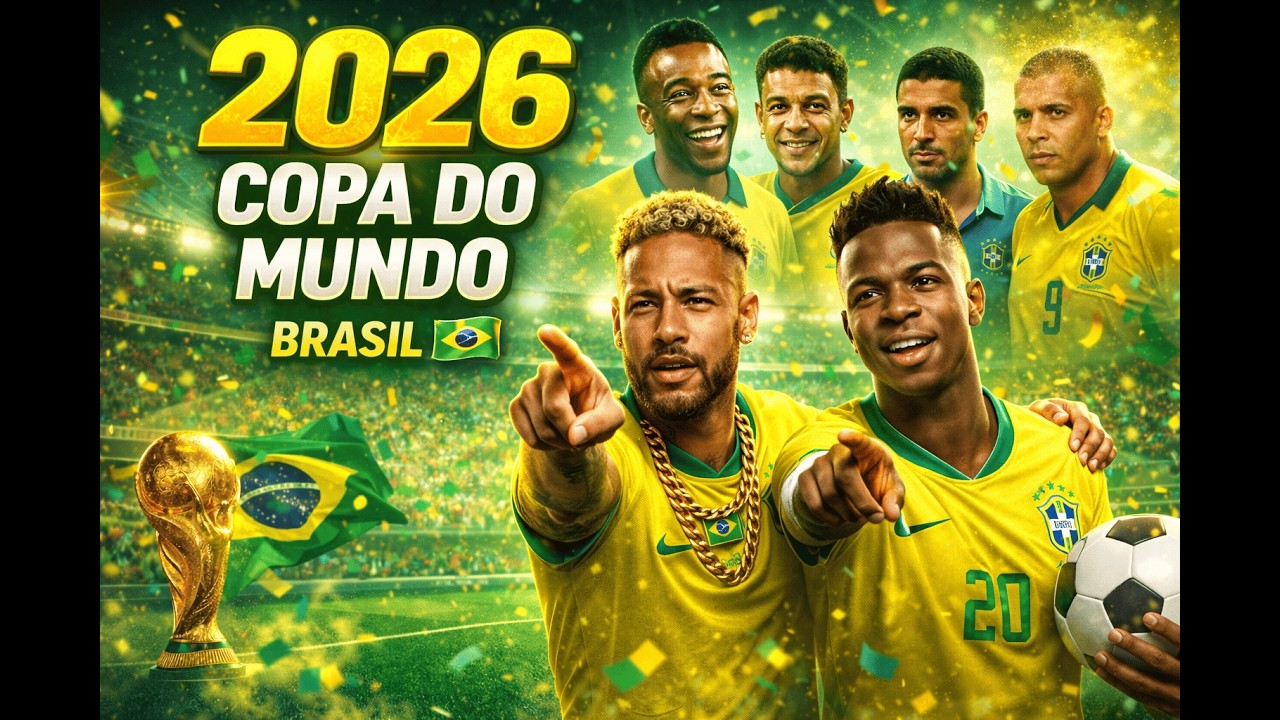 🏆  COPA DO MUNDO 2026 - BRASIL | Funk do Hexa | GABI.ERA  (Clipe Oficial) 🇧🇷⚽