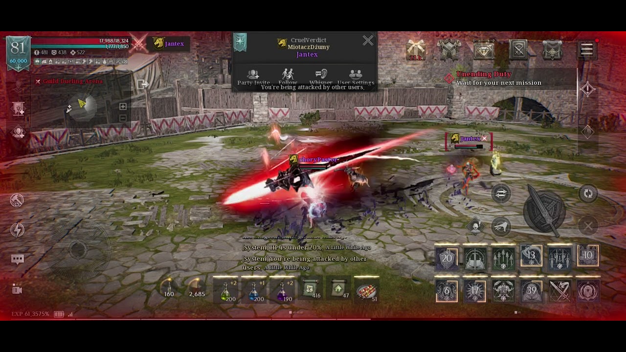 Raven 2 - Vanguard skills test