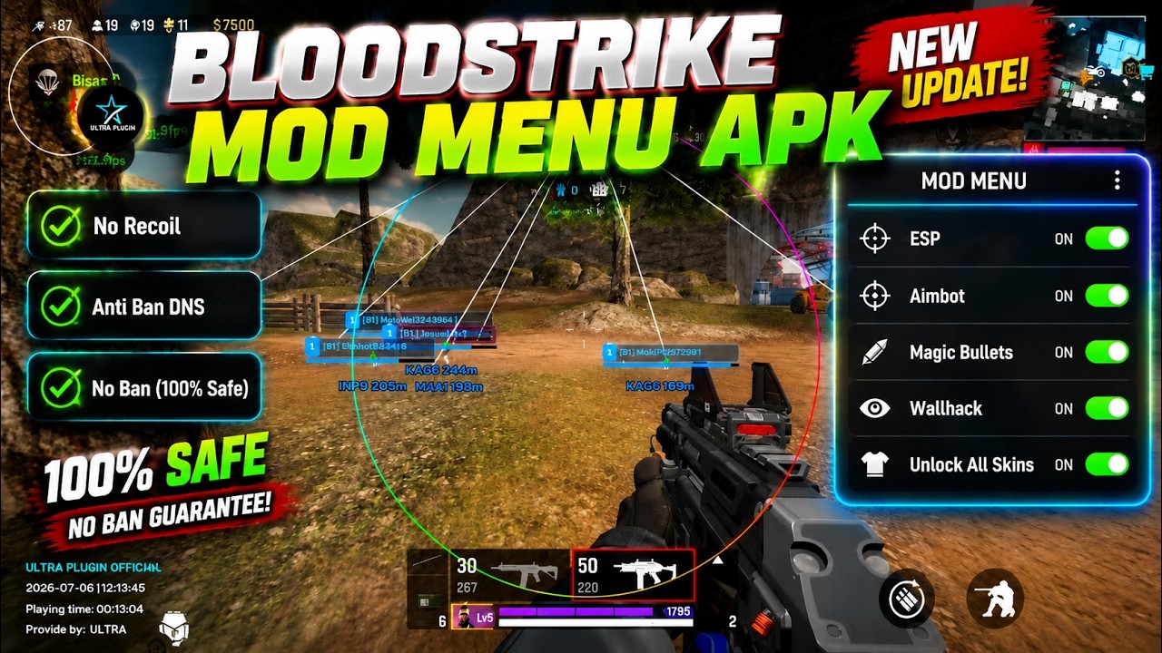 Blood Strike Mod Menu Hack ✅ Blood Strike Mod Apk | New Blood Strike Hack Blood Strike Esp + Aimbot