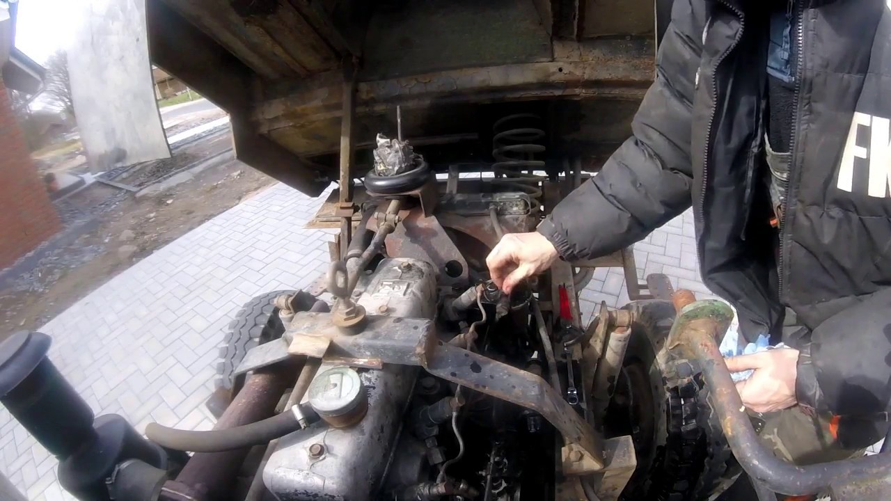 m25 multicar dieselfilter wechsel unter 5 min mit viel Schlamm, Dieselpest