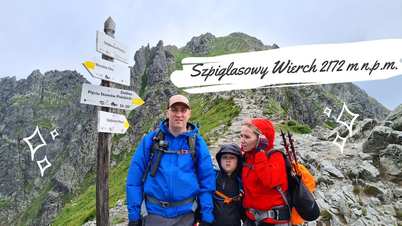 Tatry - Szpiglasowy Wierch - Dolina Pięciu Stawów - Dolina Roztoki - Wodospad Siklawa