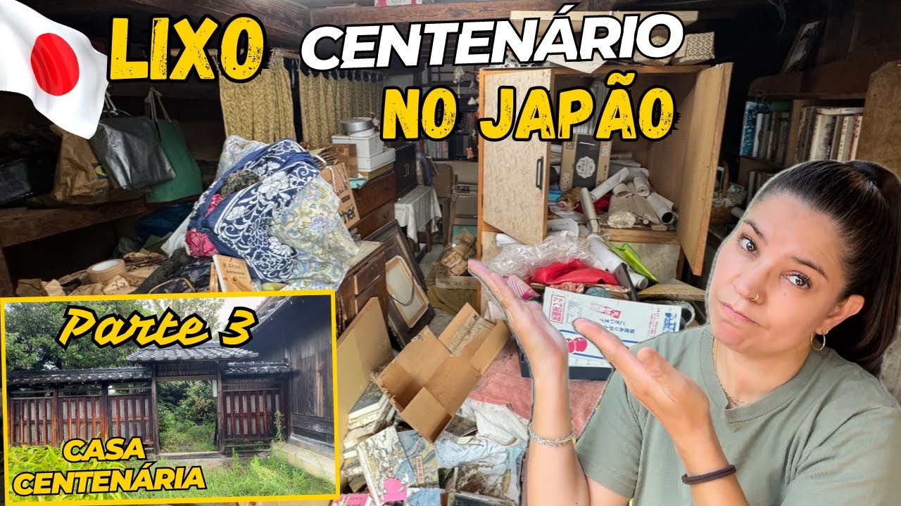 #122 / TONELADAS +TONELADAS DE LIXO QUE RETIRAMOS DESTA CASA   #japão #trabalho #limpeza