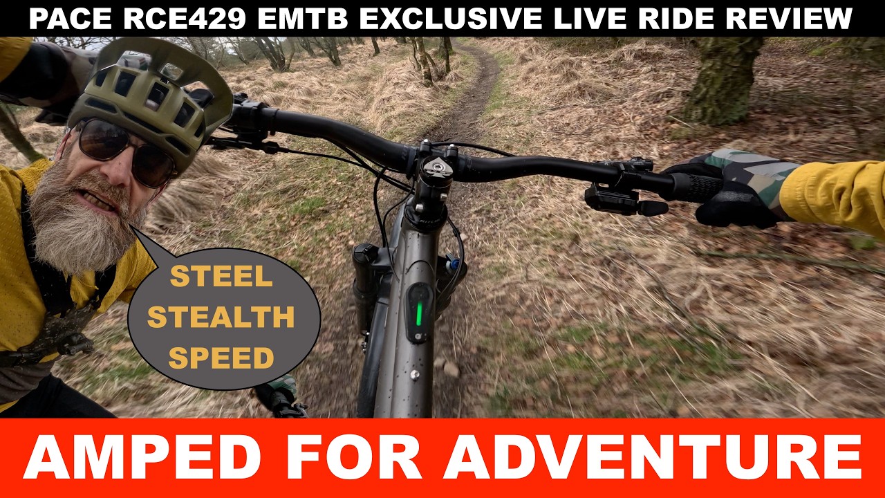 Эксклюзивная демонстрация поездки на электровелосипеде Pace RCE 429 Adventure E-MTB.