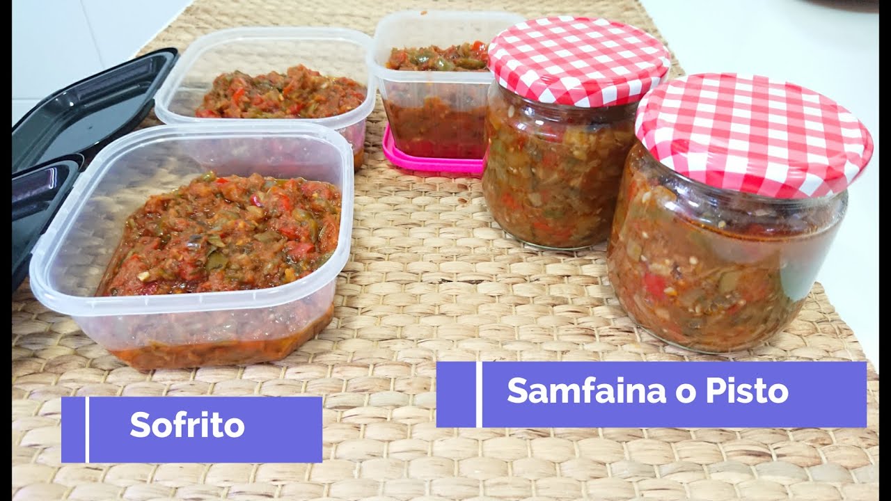 Sofrito, Samfaina o Pisto