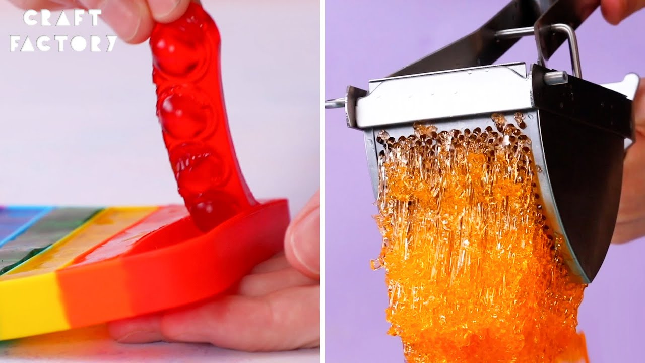 Weird & Wonderful Jelly Hacks 🤩 | Craft Factory | Moulding Jelly Is So Satisfying!