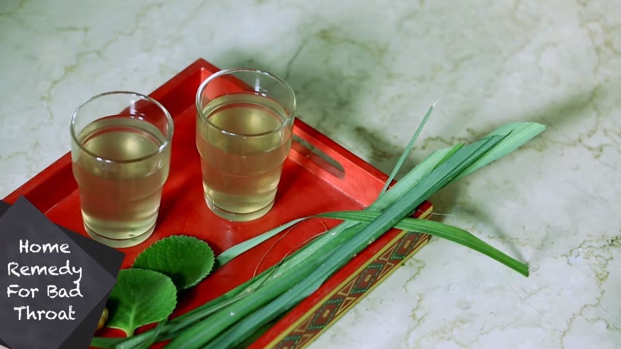 Home Remedy For Bad Throat | Saffron Trail Kitchen
