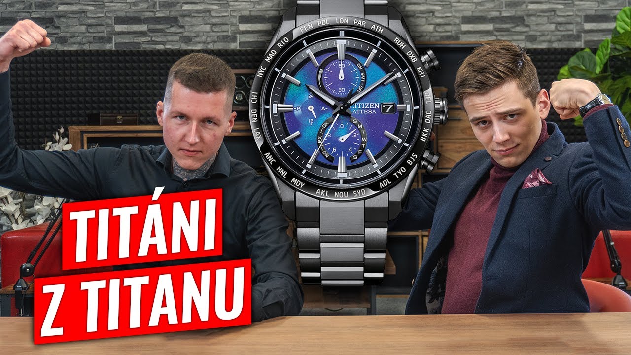 Citizen Attesa – Japonští titáni s RC i GPS konečně u nás