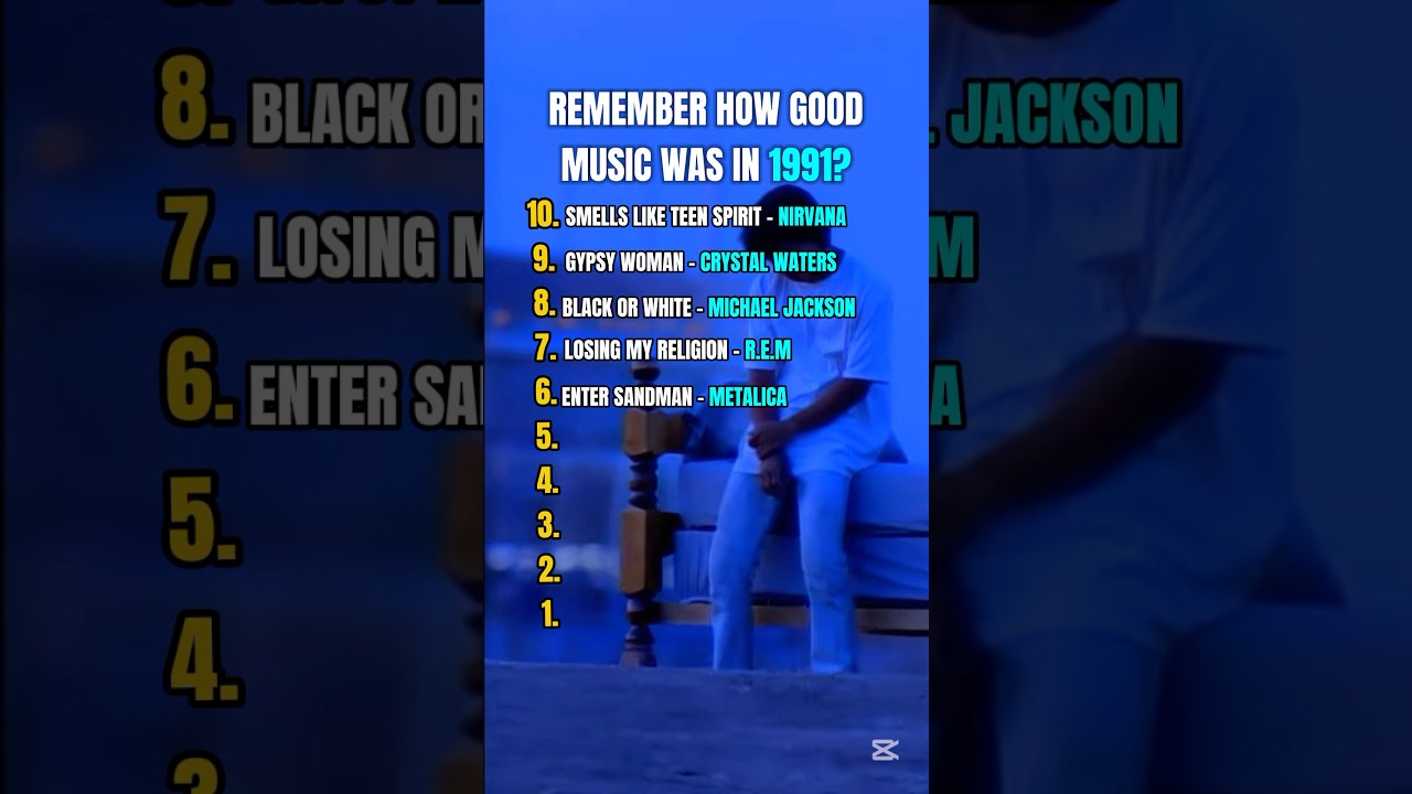 10 Best Songs Of 1991 #90ssong #90s #90smusic