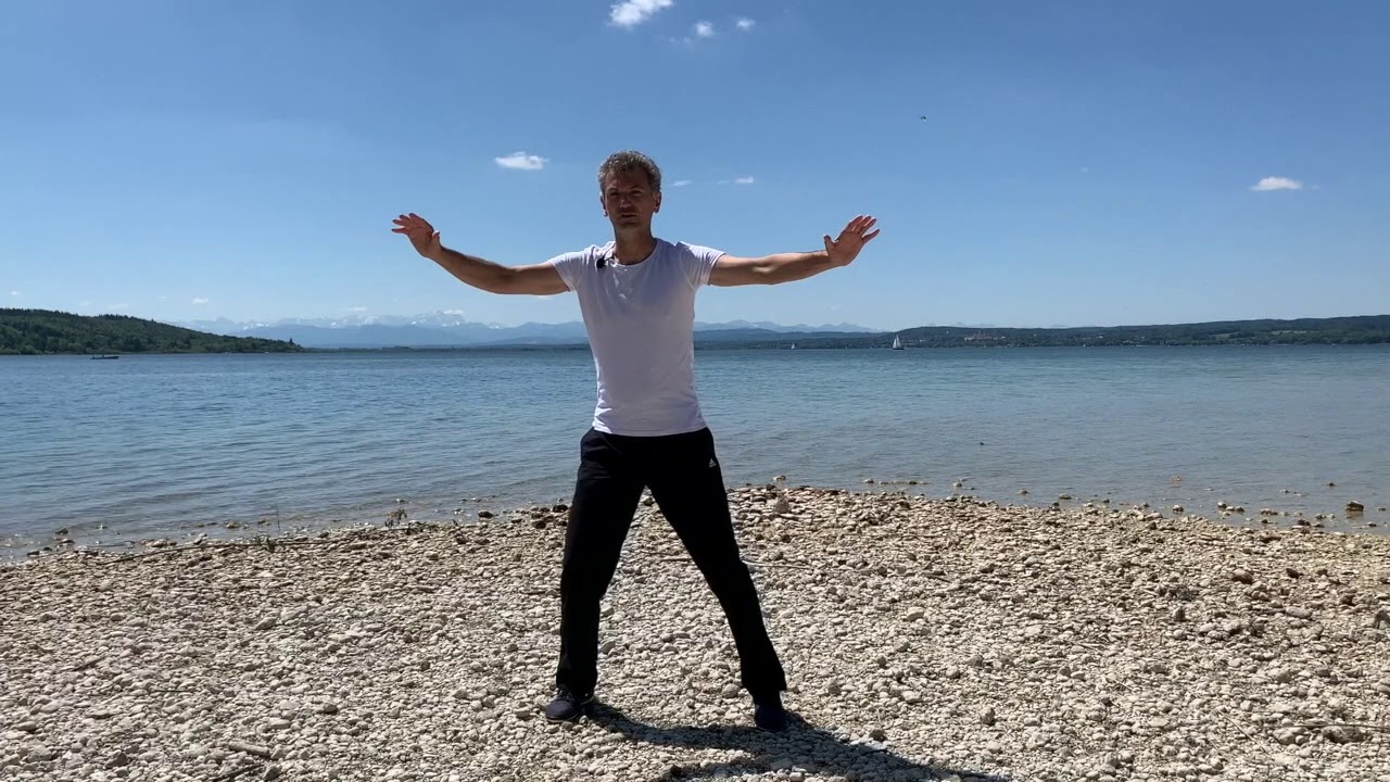 Tai Chi, Qi Gong 18_Den Tiger umarmen