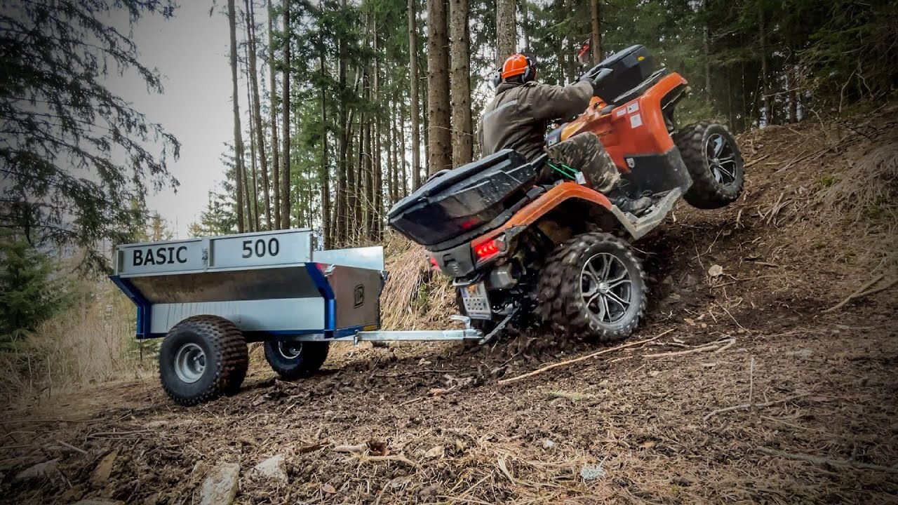 CForce 850 mit Anhänger Basic 500
