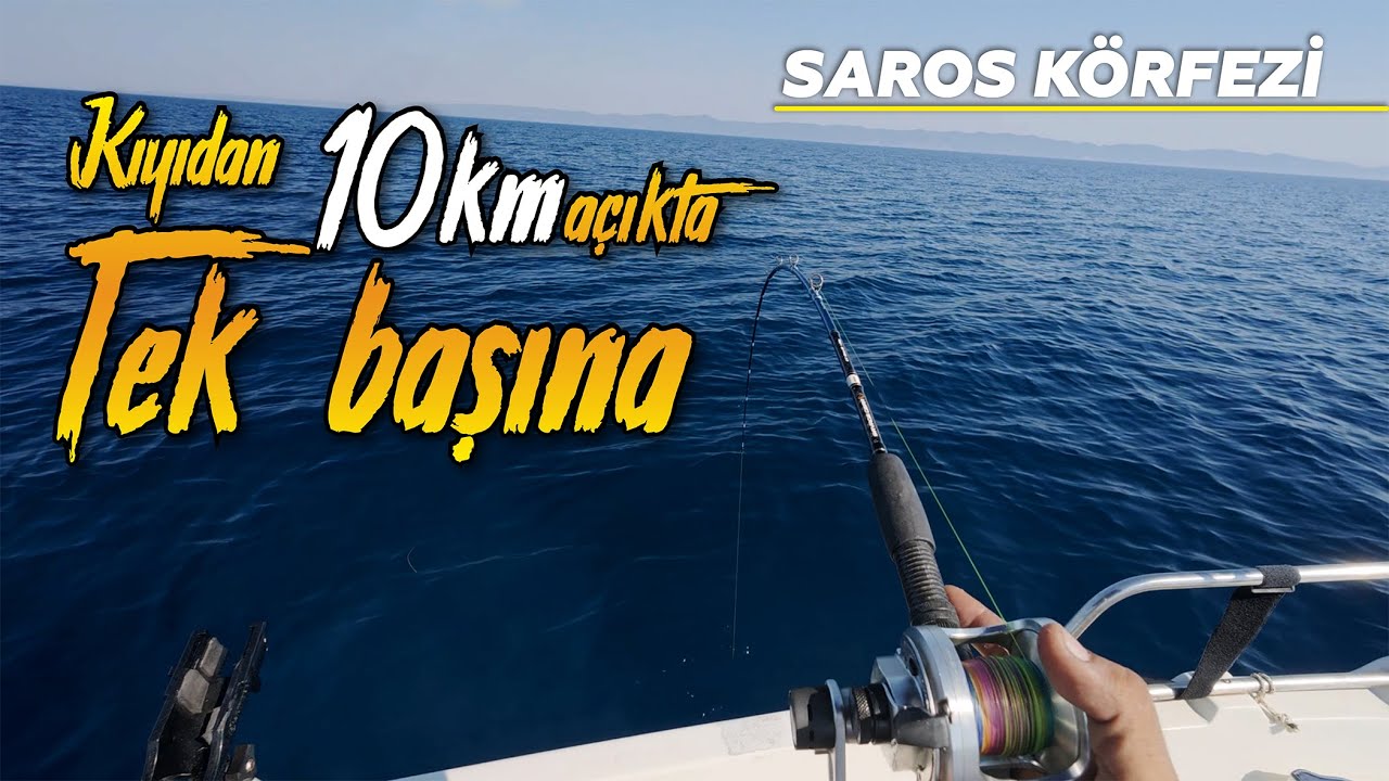 Yayla Sahili Saros Körfezi'nde Tekneden Balık avı yaptım / Sırtı avı / Trolling / #tekne #fishing