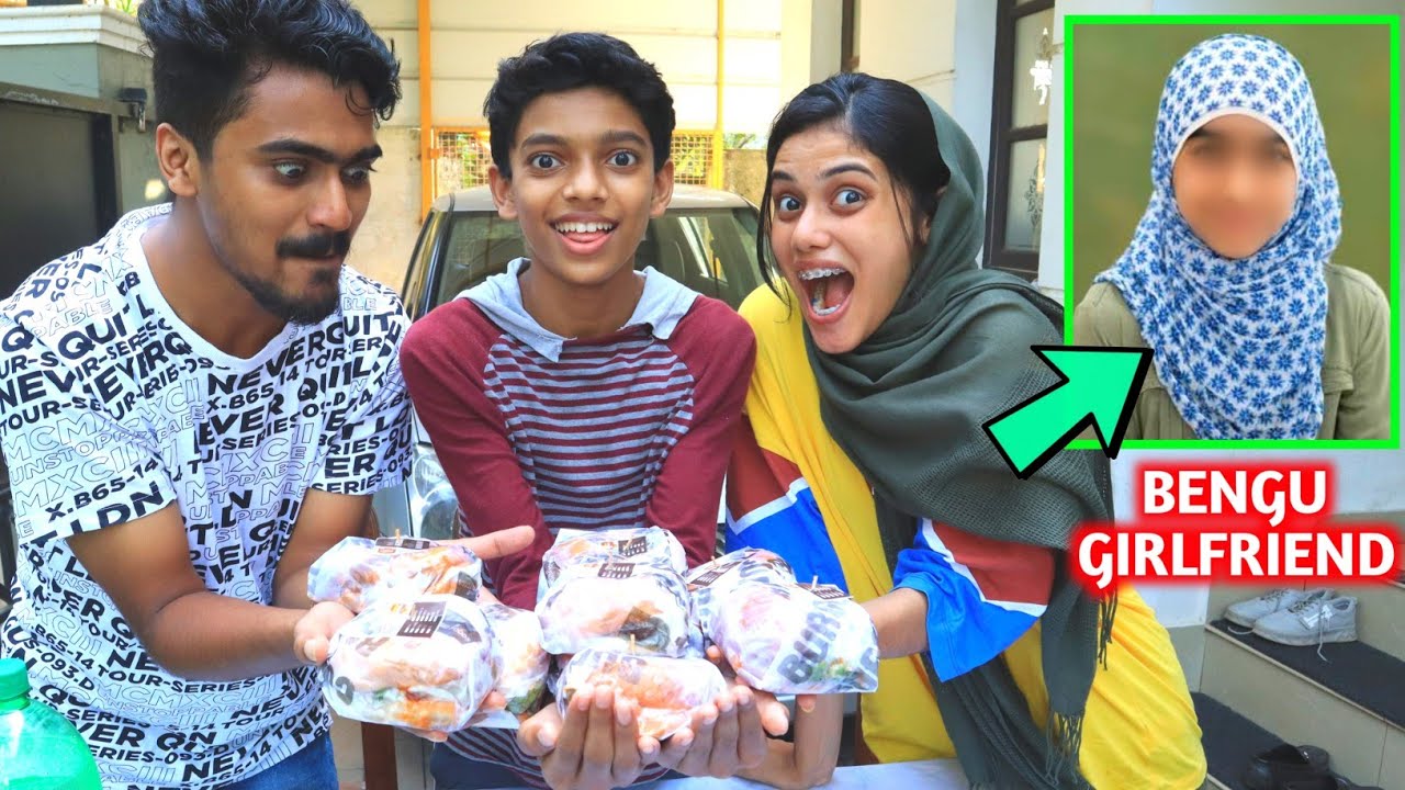 BENGU വിൻ്റെ GIRLFRIEND സങ്കല്പങ്ങൾ🤣🤣BURGER EATING CHALLENGE GONE WRONG😭🔥
