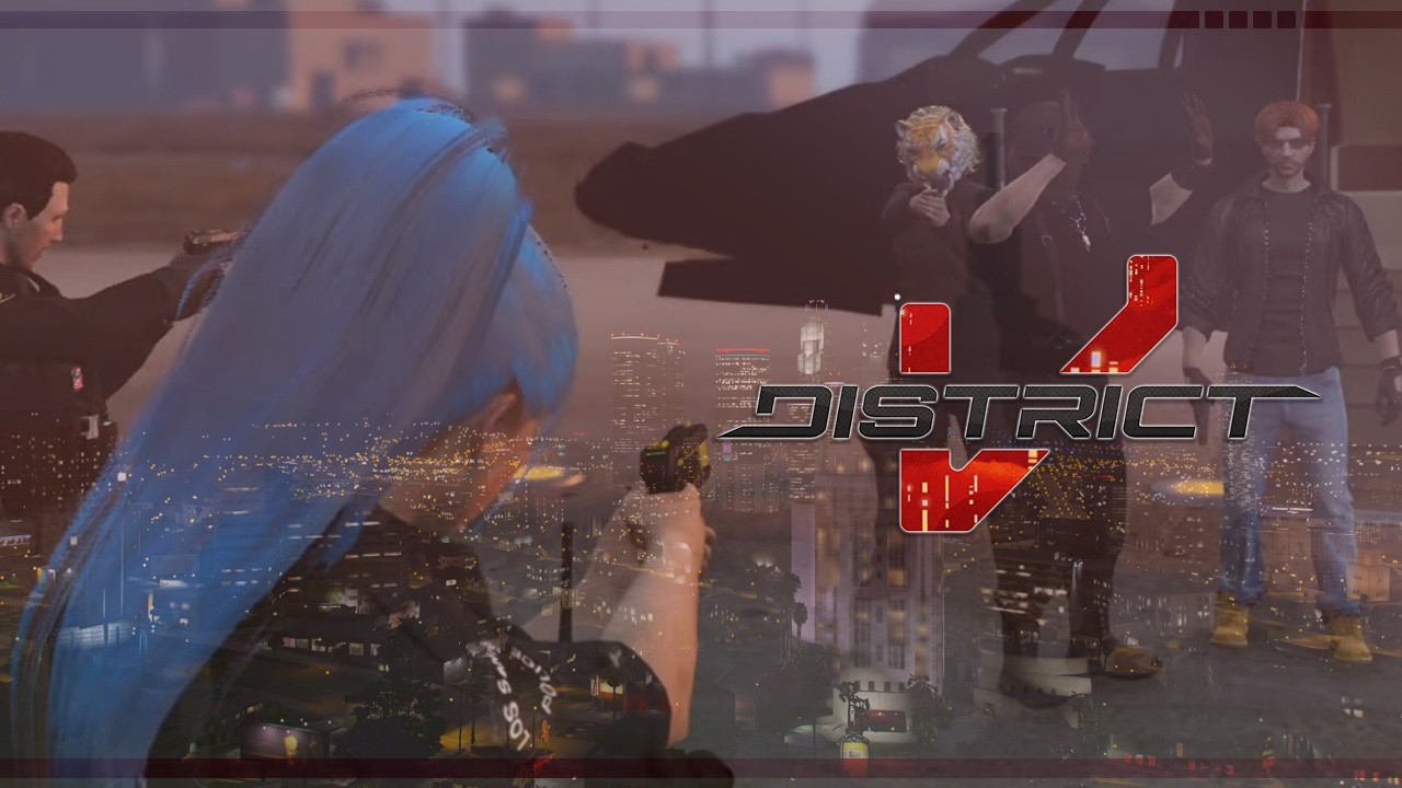 #DistrictV  |  One Last Time!  | GTA V 【#VSPOEN #RemiaAotsuki】