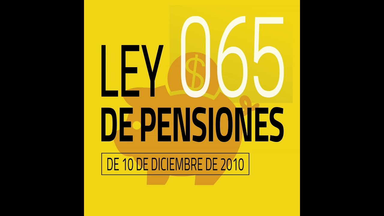 Ley de pensiones