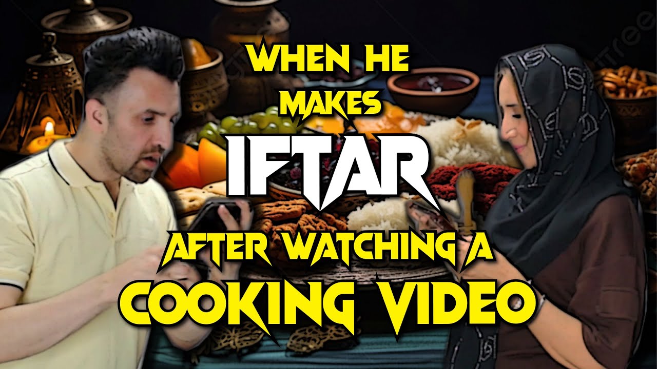 When he makes Iftar after watching a cooking video | OZZY RAJA #comedy