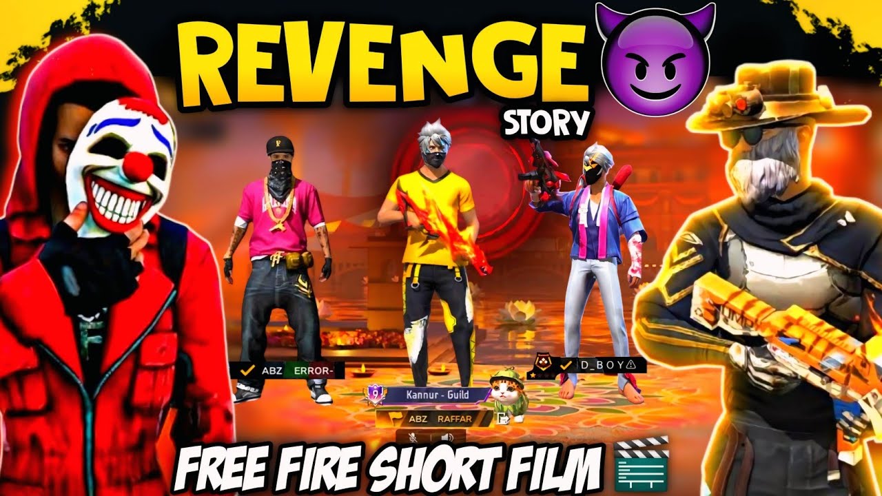 REVENGE😡💥 FREE FIRE SHORT FILM🎬 MALAYALAM| FREE FIRE NOOB STORY|| ERROR BRO