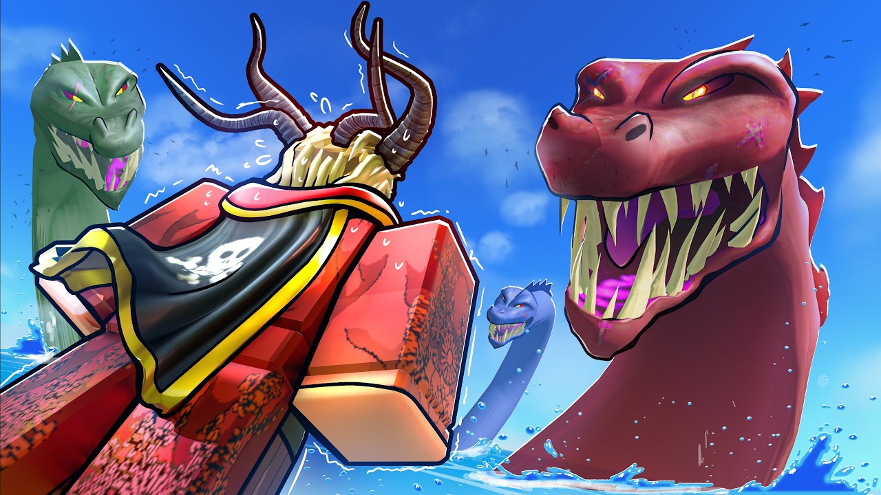 Я напал на Блокс Фрутс с МОРСКИМИ ЧУДОВИЩАМИ!